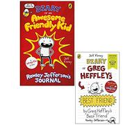 Diary of an Awesome Friendly Kid, Diary of Greg Heffley's Best Friend World Book Day 2 Books Collection Set
