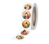 Diary Stickers, Self-Adhesive, Rollable, Colour Fastness, Inspirational Faith Stickers, for Wall, Laptop, Car, Skateboard, Suitcase, Guitar, Diary, Crafts