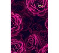 Diary Week to View Horizontal a4: ( Floral ) January to December With Notes Pages, Monthly Calendar, ... Large Size Non Spiral Bound - Soft Cover No ... - Gift Ideas for Uk Man, Women and Kids.
