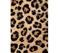 Diary Week to View Horizontal a4: ( Leopard Print ) January to December With Notes Pages, Monthly Calendar, ... Large Size Non Spiral Bound - Soft ... - Gift Ideas for Uk Man, Women and Kids.