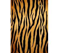 Diary Week to View Horizontal a4: ( Tiger ) January to December With Notes Pages, Monthly Calendar, ... Large Size Non Spiral Bound - Soft Cover No Ring Binder - Gift Ideas for Uk Man, Women and Kids.