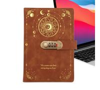 Diary with Lock | A5 Planning Notebook for Keeping a Diary - For Adults, Teens, Writers, Students, Travel, Birthdays, Holidays, Office in Domi