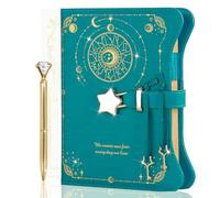 Diary with Lock and Keys for Girls and Women, Locking Diary for Gift Ideas with Gift Box and Pen and Bookmark, Journal for Women with 360 Kraft Pages, B6 Refillable Notebook with Lock for Writing