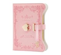 Diary with Lock - Pu Leather Planner Book, Cute Secret Journal | Refillable B6 Notebook with Key Closure for Girls Women Students, Ideal Private Writing Journal for Home School Office Planning