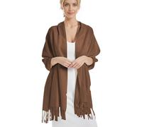 DiaryLook Ladies Scarf Women Pashmina Shawls Wraps Brides Bridesmaids Wedding Evening Dresses Solid Color