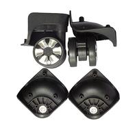 Diarypiece 1 Pair A78 Travel Suitcase Luggage Replacement Parts Universal 360 Degree Swivel Wheel Repair Wheel Replacement Kit