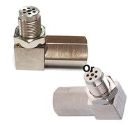 Diarypiece Car Oxygen O2 Sensor Spacer CEL Check Engine Light Eliminator, 90 Degree Connector Adapter Catalyst Converter