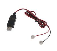 Diarypiece USB Magnetic Charging Cable for 3.7V 14500 16340 26650 Batteries, Universal Rechargeable Lithium Batteries Charger