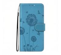 DiaryTown Wallet Case for Samsung Galaxy A37 5G Phone Case Dandelion Pattern with Credit Card Holder Purse Kickstand Shockproof Magnetic Protective Flip Case Cover for Galaxy A37 5G - Light Blue