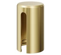 Dias Colore Hex Electric Heating Element Cover Cap | Brushed Brass | 25mm