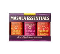 Diaspora Co. Masala Essentials Spice Gift Set - Garam Masala, Tandoori Masala & Biryani Masala - Authentic Indian Spice Blends for Cooking, Curry & Marinades - Fresh, Single-Origin Spices