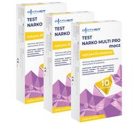Diather Narko Multi Pro urine drug test - 10 substances - 3 pcs.