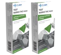 Diather Narko THC Drug Test for marijuana and hashish in urine - 2 pcs.