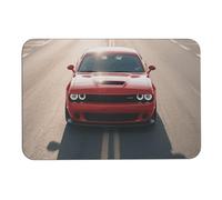 Diatomaceous Bath Mat, Super Absorbent & Fast Drying - Non-Slip Bathroom Mats Muscle Cars Floor Mat for Bathroom, Kitchen, Entryway 40x60cm