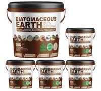 Diatomaceous Earth 5Kg X 5 - 25Kg Powder Pest Control Bed Bug Killer, Mites Flea & Tick, Ant Killer, Crawling Insect Non-Toxic De