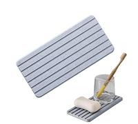Diatomaceous Earth Absorbent Soap Dish Anti Slip Wash Absorbent Coaster Quick Dry Diatomaceous Earth Soap Holder for Bathroom and Kitchen
