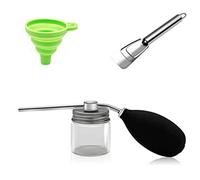 Diatomaceous Earth Applicator Garden Puffer Duster Powder Duster（Comprises a Shovel, a Hopper and a Powder Sprayer）