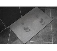 Diatomaceous Earth Bath Mat 60x39cm Natural Material Antibacterial Non-Slip