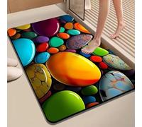 Diatomaceous Earth Bath Mat Non Slip Quick Dry Bathroom Rug Absorbent Shower Floor Mat 40x30cm(8 60 * 90cm)
