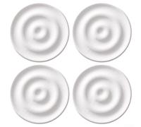 Diatomaceous Earth Coasters Set of 4 Quick Dry Absorbent Cup Mats for Tabletop Protection Stone Drink Coasters 10cm(A)