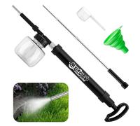 Diatomaceous Earth Duster, Powder Output Adjustable Pump Bulb Duster, Powder Sprayer for Pest Control, Adjustable from 11.8in to 35.4in, Puffer Sprayer for Garden & Indoor