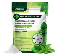 Diatomaceous Earth Food Grade & Peppermint Powder for Crawling Insect and Pest Control - 1 lb
