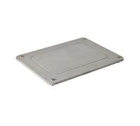 Diatomaceous Earth Mat 30x40cm, Absorbent Quick-Dry Kitchen Dish Drying Mat, Natural Bathroom Soap Tray Water Absorber(Gray)