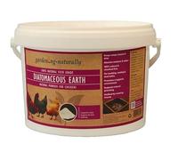 Diatomaceous Earth Organic - feed grade for Poultry - Natural Chicken Coop Powder to Absorb Moisture and Reduce Odour - For Bedding, Nesting Boxes and Dust Baths - 500g, 1kg, 2kg, 5kg (2kg)