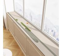 Diatomaceous Earth Window Sill Mat Cute Floral Absorbent Window Sill Cover Trim with Non-Slip Backing Window Sill Protector for Dogs Cats PerchGeneric