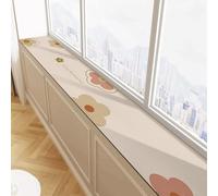 Diatomaceous Earth Window Sill Mat Cute Floral Absorbent Window Sill Cover Trim with Non-Slip Backing Window Sill Protector for Dogs Cats PerchGeneric