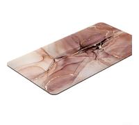 Diatomit Absorbent Bath Mat 40 x 40 cm Easy Care (01 50 x 80 cm) | Non-slip bottom, safe for children and pets, firmly grip on tiles, prevents falls in the bathroom