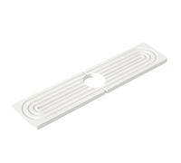 Diatomite Kitchen Faucet Mat 16-Inch Quick Dry Sink Tray, Absorbent Stone Splash Guard for Kitchen Faucet, Non-Slip Countertop Accessory with Modern Design