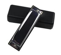 Diatonic 10 Hole Blues Harmonica Mouth Organ For Rock Country Folk Jazz Melodica(G Tone)