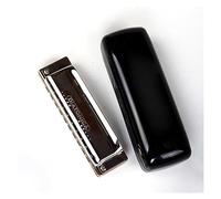 Diatonic 10 Holes Harp Maple Comb Harmonica Wind Musical Instrument For Beginner Harmonicas for Beginners (Color : Bb)