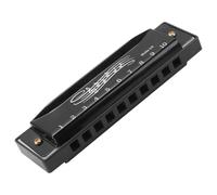 Diatonic C Key Harmonica, 10 Hole 20 Tone Blues Harp Stainless Steel Mouth Organ Ideal for Adults Beginners Students Performers for Music Lovers Birthdays Christmas