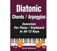 Diatonic Chords / Arpeggios – Exercises For Piano / Keyboard In All 12 Keys