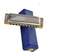 Diatonic Harmonica 10 Hole Harmonica Bules Diatonic Harp, Wooden Body Key Of The Timbre Is Mellow And Sweet(D)