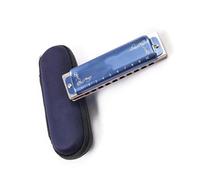Diatonic Harmonica In The Key Of C 10 Holes 20 Notes Case Suitable For Playing Or Practicing harmonica Professional Instrument(Key of Paddy C)