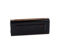 Diatonic Harmonica Musical Instruments Harmonica Two-tone Harmonica Vibrate Beginner Or Lover Double-sided Tremolo(Black)