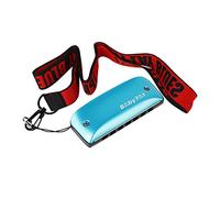 Diatonic Harmonica with Free Lanyards Standard 7 Holes Harps Mouth Organ Harmonica for Kids, Adults Easy Playing for Beginners Adults Professional