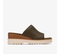 (, ) Diaz Slide Dark Olive Lea