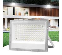 Dibaful 100W Led Floodlight Outdoor, 10000LM LED Security Light, 6500K Cold White Led Flood Lights, IP66 Waterproof Wall Lights Work Lighting for Garden, Porch, Backyard, Garage & Warehouse