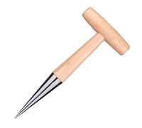 Dibber Garden Tool - Handheld Dibbler for Planting Bulbs - Rustproof Metal Stainless Steel Sow Dibbers for Sowing Seeds, Transplanting Plants