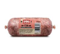 DIBO Meat Mix Beef and Tripe Chubb Raw Dog Food - 454g