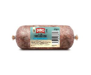 DIBO Meat Mix Tripe and Oily Fish Chubb Raw Dog Food - 454g