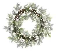Dibor 50Cm Shooting Star Orchard Xmas Festive Decor Front Door Wreath Christmas Wreath