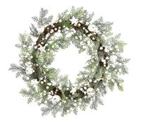 Dibor 50Cm Shooting Star Orchard Xmas Festive Decor Front Door Wreath Christmas Wreath
