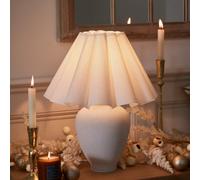 Dibor Blanche Contemporary Style Ceramic Bedside Night Lights Table Lamp