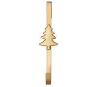 Dibor Christmas Wreath Hanger 11.5" Wreath Hook for UPVC Doors (Gold Tree)