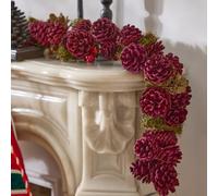 Dibor Cinnamon Pine Xmas Table Decoration Christmas Garland 1.05m | Size: Large Dibor Multicolor Large
